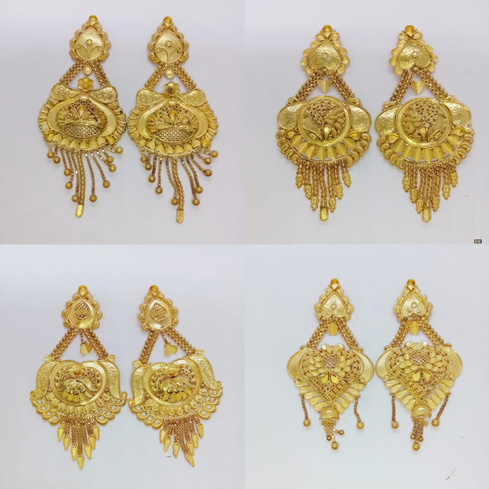 Gold Earrings for Girls