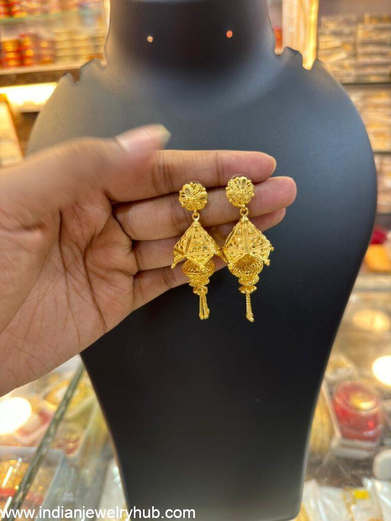  2 gram gold earrings for daily use