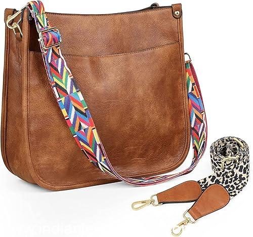 INOVERA Faux Leather Women's Hobo HandBag Ladies Crossbody Shoulder Bags Purse